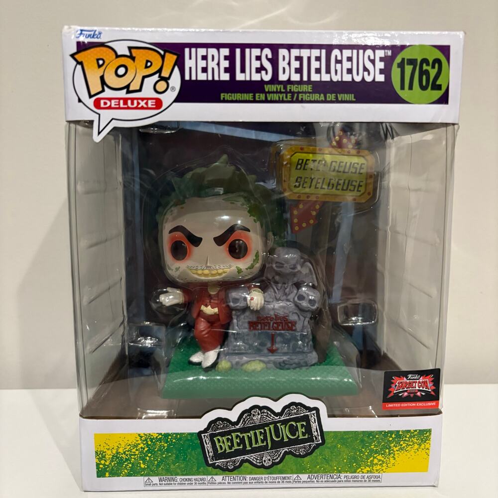 Funko Pop Beetlejuice Here Lies Betelgeuse Vinyl Figure 1762